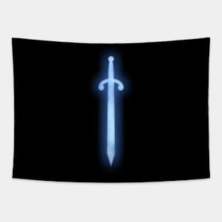 Spiritual Weapon (Blue Sword) Tapestry