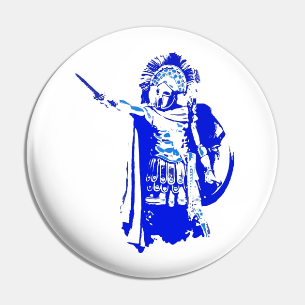 Ancient Greek Warrior Pin by ErianAndre