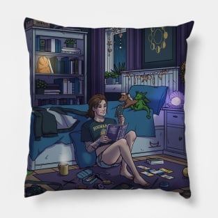 Modern Witch Bedroom Pillow