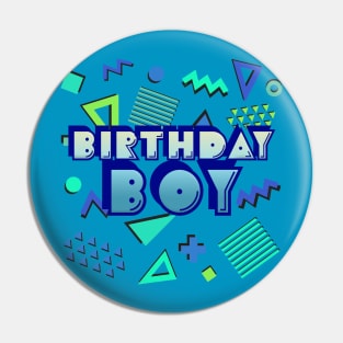 Birthday Boy Graphic Tee Pin