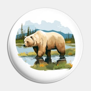 Bear Grazer Pin