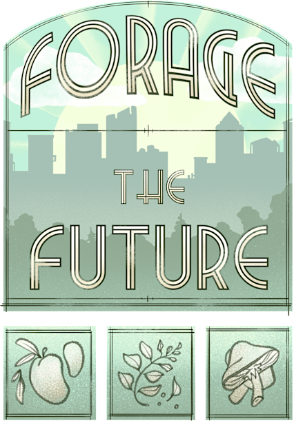 Forage The Future Kids T-Shirt by FindChaos