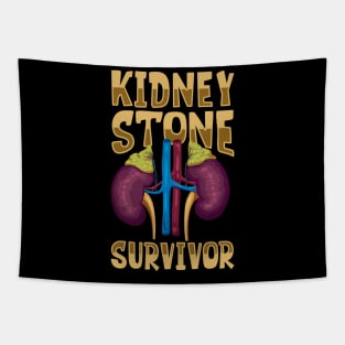 Kidney stone survivor Tapestry