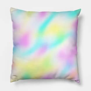 Soft Colorful Tie Dye Pillow