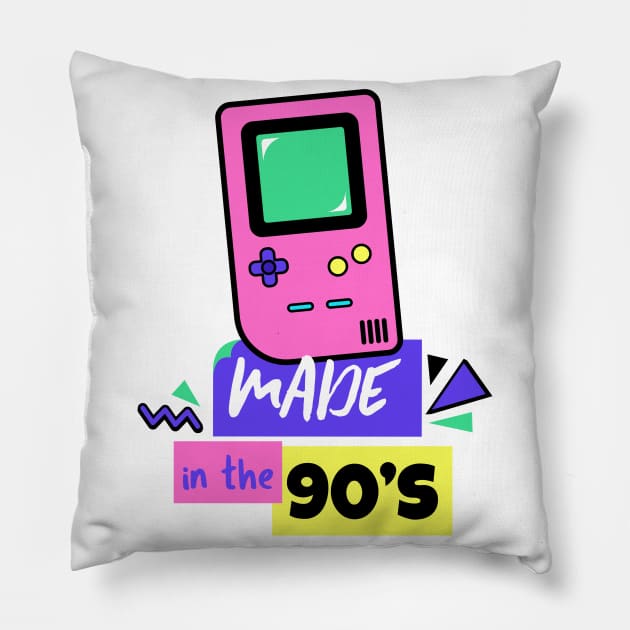 Made in the 90's - 90's Gift Pillow by WizardingWorld