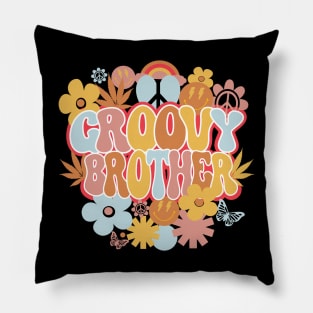 Groovy Brother Shirt, Hippie Brother Pillow