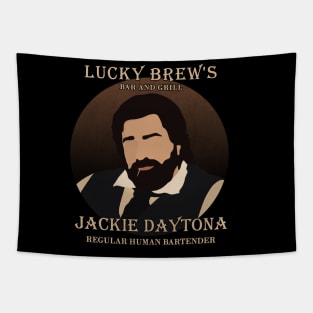 Jackie Daytona - Regular Human Bartender Tapestry