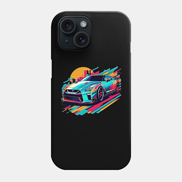 Nissan GT-R Phone Case by Vehicles-Art