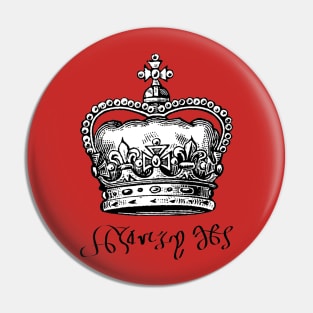 Henry VIII, King of England, Crown and Signature Pin