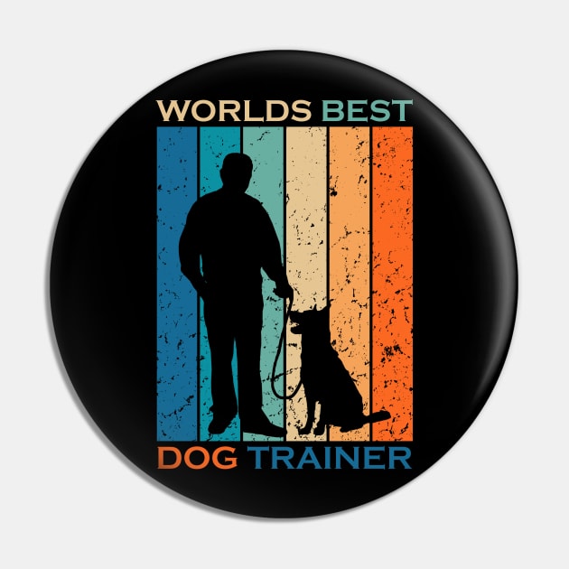 WORLDS BEST DOG TRAINER Gift Ideas Pin by GIFTGROO