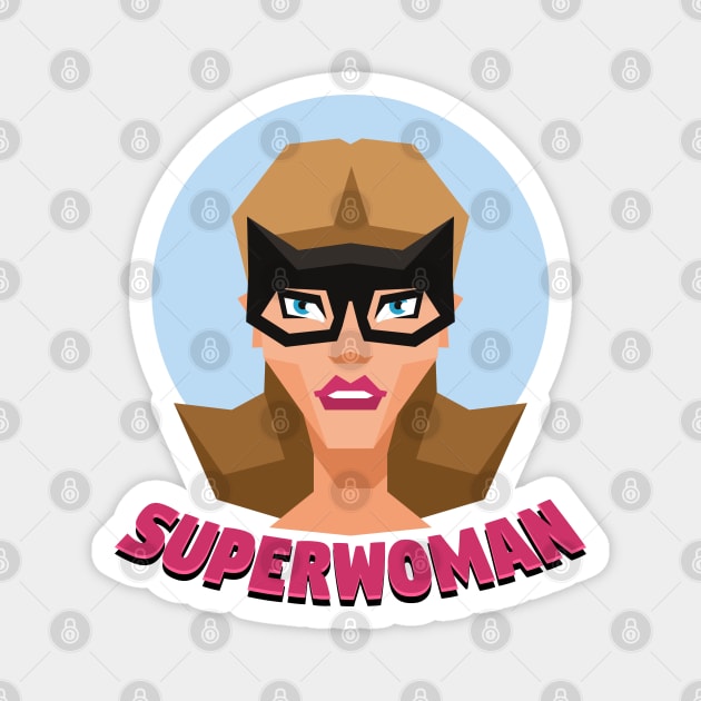 Super Woman Magnet by Norzeatic