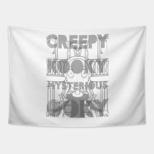 Creepy kooky mysterious ooky Wednesday Tapestry