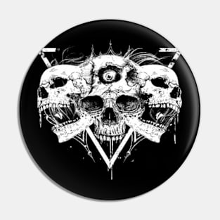 Skulls Pin