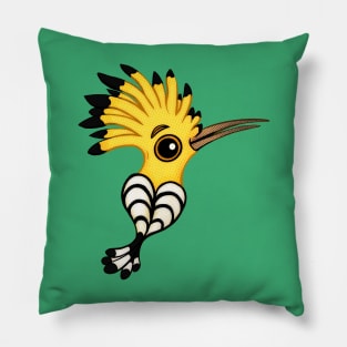 Hoopoe Bird Pillow