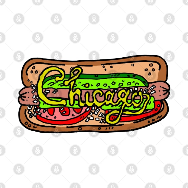 Chicago Dog by Colonel JD McShiteBurger