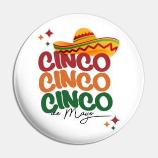 Funny Tee Cinco De Mayo Mexican - Sombrero Tshirt Summer Mexican Fiesta Vacation Tee Tops Pin