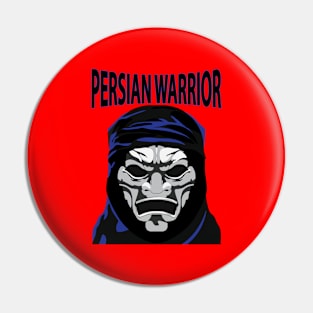 Persian Warrior Pin