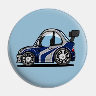 NFS Caricatur car Pin