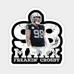 Maxx Freakin' Crosby Grunge Magnet