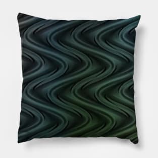 Geometric Abstract Waves Pillow