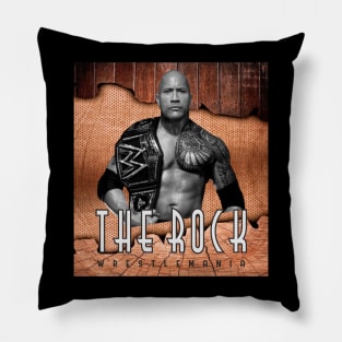 WRESTLEMANIA THE ROCK Pillow