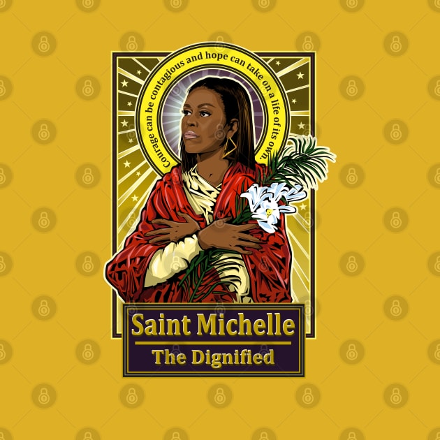 Saint Michelle by Pop Art Saints