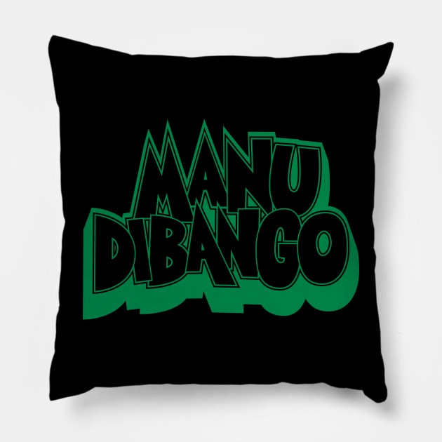 Groove in Style with Manu Dibango - Soul Makossa: A Tribute to the Funk Legend Pillow by Boogosh