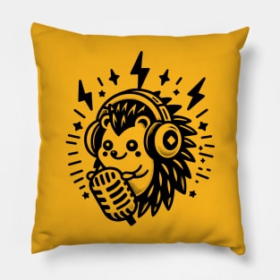 Hedgehog Music Pillow