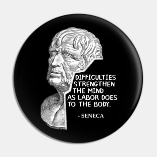 Seneca Quote VI Pin