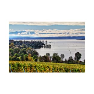 Autumn at Lake Constance near Birnau, Germany T-Shirt