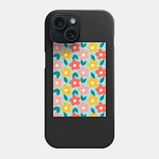 Ditsy Floral Blue Phone Case