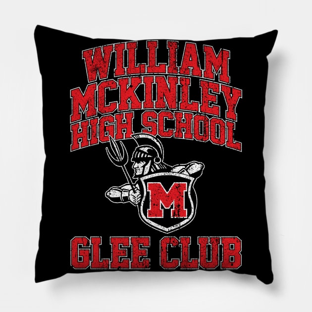 William McKinley High School Glee Club Pillow by huckblade