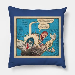 The Stranger - God of War fan art Comic panel fan art Pillow