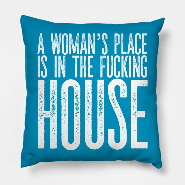 Women in Congress Pillow by blueavocado