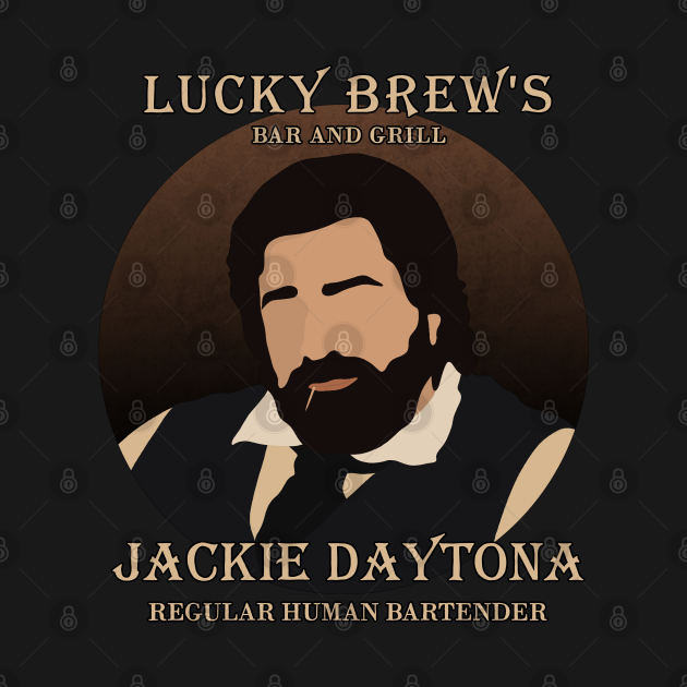 Jackie Daytona - Regular Human Bartender - Jackie Daytona - T-Shirt