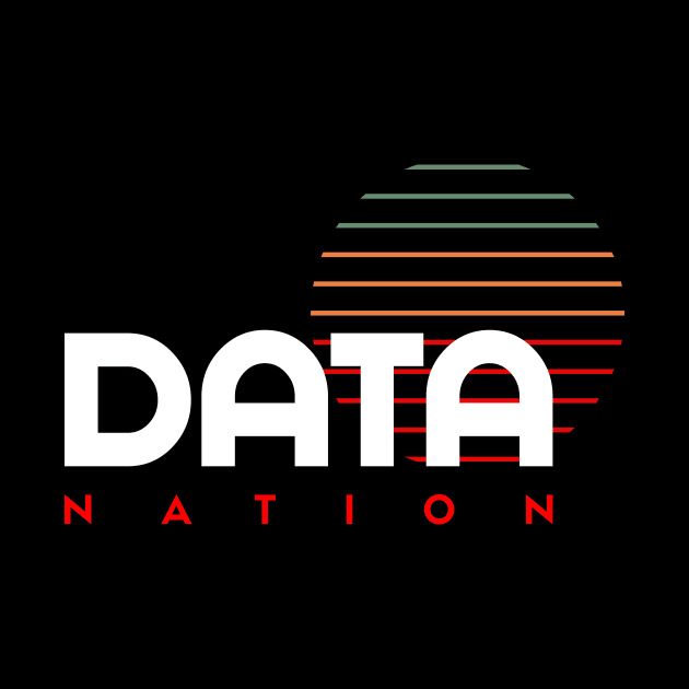 Data Nation by Peachy T-Shirts