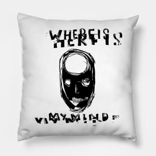 Where Is My Mind? - Pixies - Illustrated Lyrics Pillow