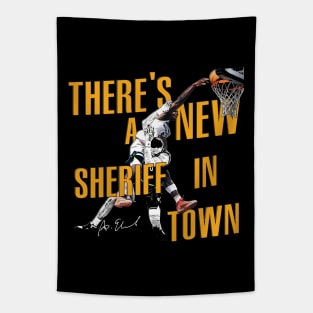 There's New Sheriff in Town Tapestry