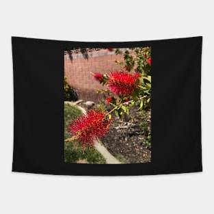 Red Flower Tapestry