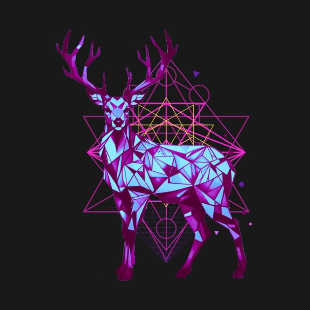 Geometric Deer by Trip Tank