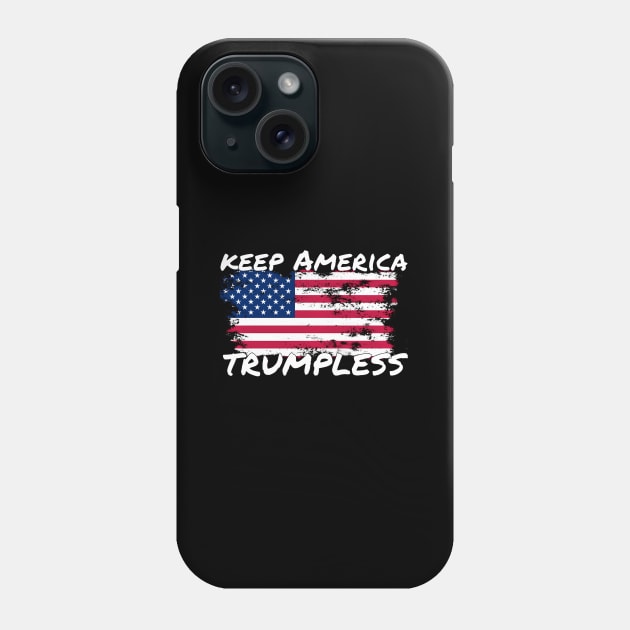 Keep America Trumpless ny -Trump Phone Case by lam-san-dan