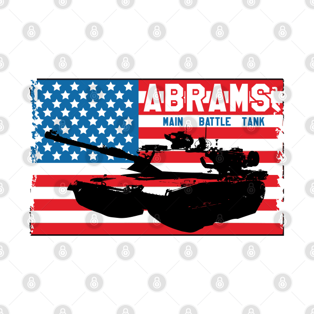 M-1 Abrams Tank by Illustratorator