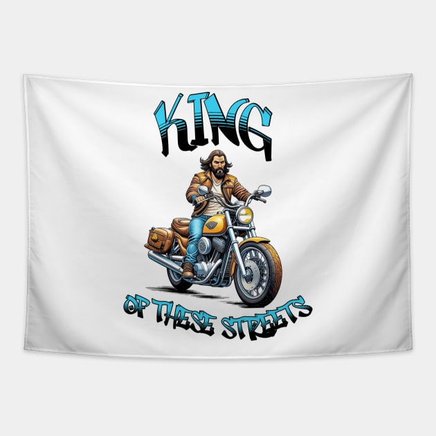 KING OF THESE STREETS-Jesus Tapestry by Tripnotic