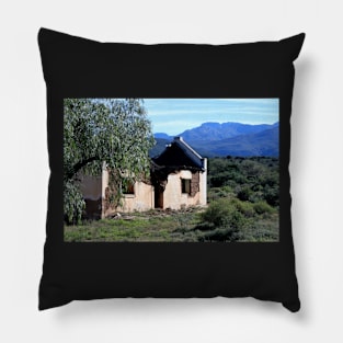 Dilapidated House South Africa Pillow