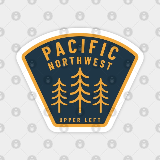 Pacific Northwest Magnet by happysquatch