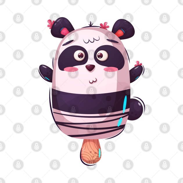 Panda Popsicle by P-ashion Tee