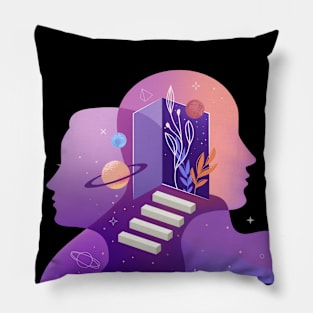 Mind's Door Pillow