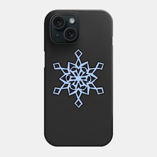 Each snowflake is unique: Sketchy snowflake 01 Phone Case
