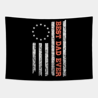 Best Dad Ever Betsy Rose Fag Flag Father day Gift Tapestry