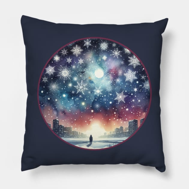 Lonely Vigil Pillow by CAutumnTrapp